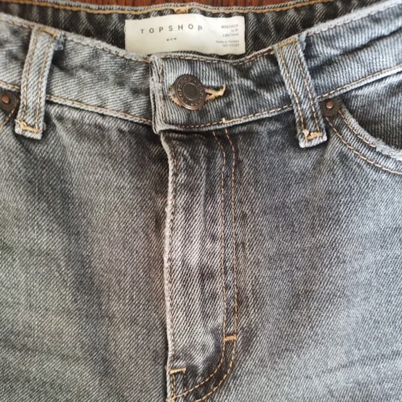 TOPSHOP Women's Jeans, Mom Fit, High Waist, Size W26 to fit L30 - Picture 5 of 9